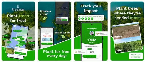 「注目高まる植樹支援アプリ「Treeapp」、イギリス司法省も顧客に」の画像