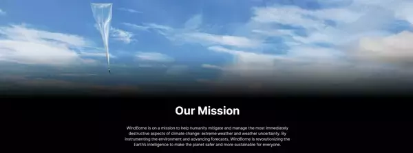 「スマート気象気球×AI、正確な天気予報を実現する米WindBorneの技術」の画像