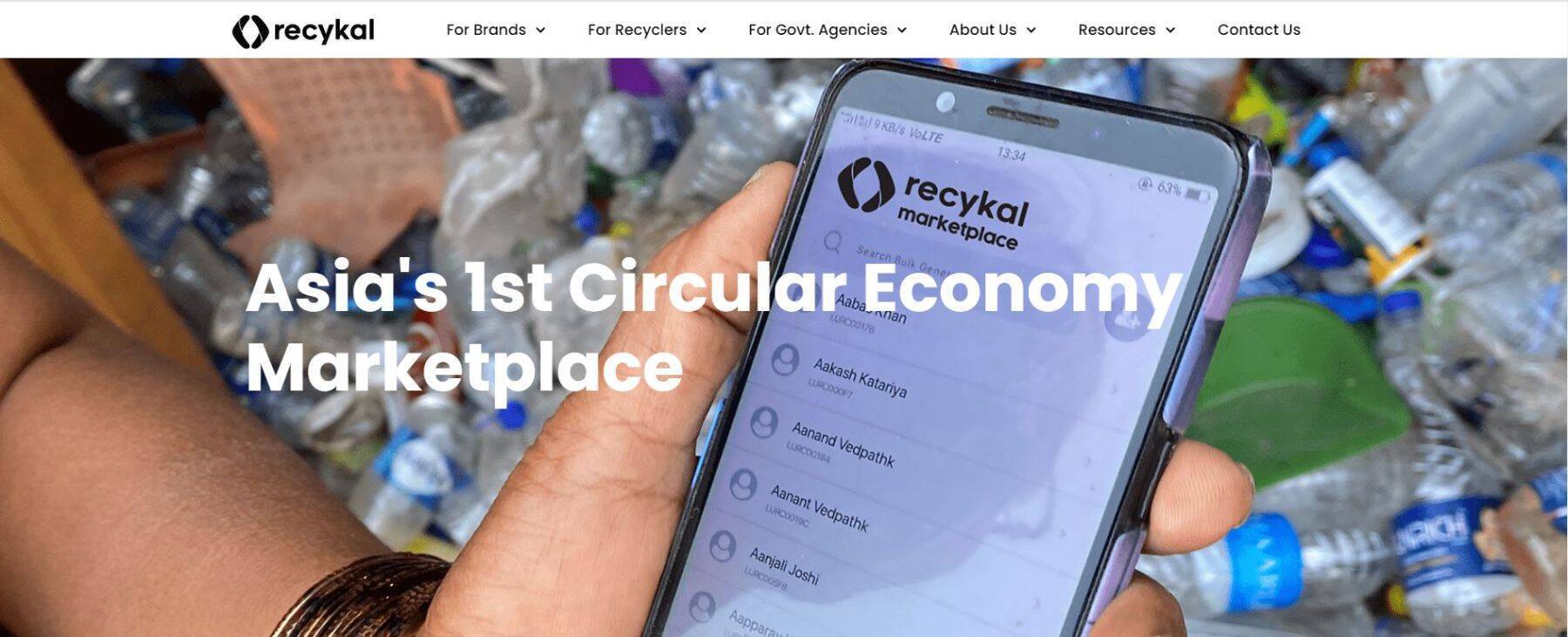 【CEOインタビュー】インドのゴミ問題解決に挑むスタートアップRecykal、アプリでステークホルダー間の取引を最適化する