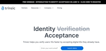 米Trinsic、過去に認証済みの“ID再利用”で10倍速い本人確認を実現するネットワークを構築