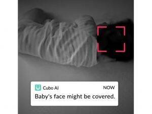 赤ちゃんの顔が覆われたらアラート! モニター「Cubo AI」は親の強い味方に