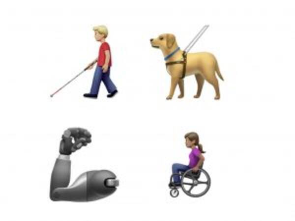 車椅子や補聴器も 世界絵文字デーでappleが秋投入の絵文字を発表 19年7月17日 エキサイトニュース