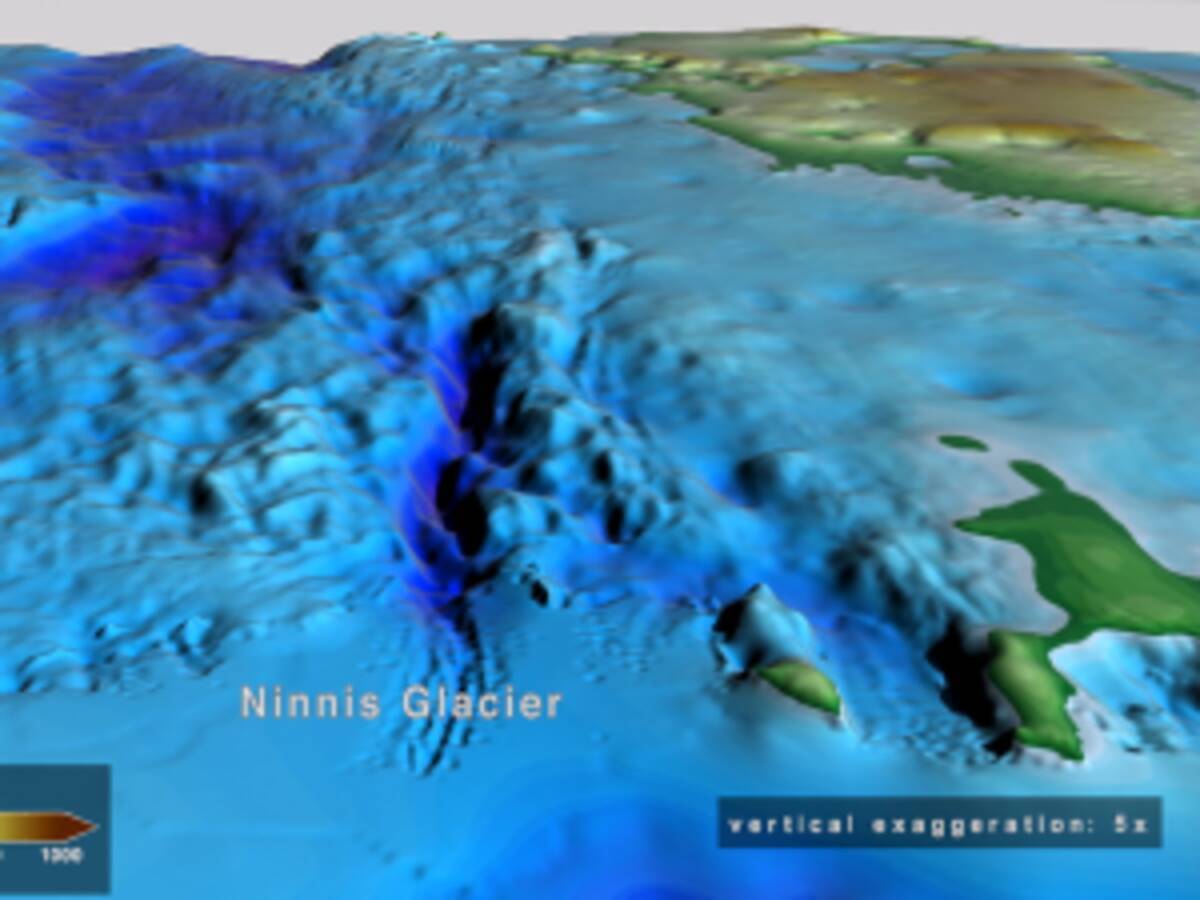 南極の海底地形をビジュアライズした Bedmachine 海面上昇リスクを再定義する 19年12月21日 エキサイトニュース
