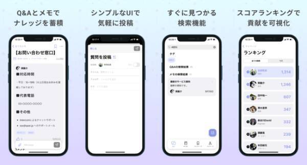 導入数2700件を突破した社内の知恵袋 Qast スマホアプリをリリース 21年2月11日 エキサイトニュース