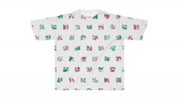InstagramのARフィルターで多様なARエフェクトを適用できるTシャツ「ScanMe」