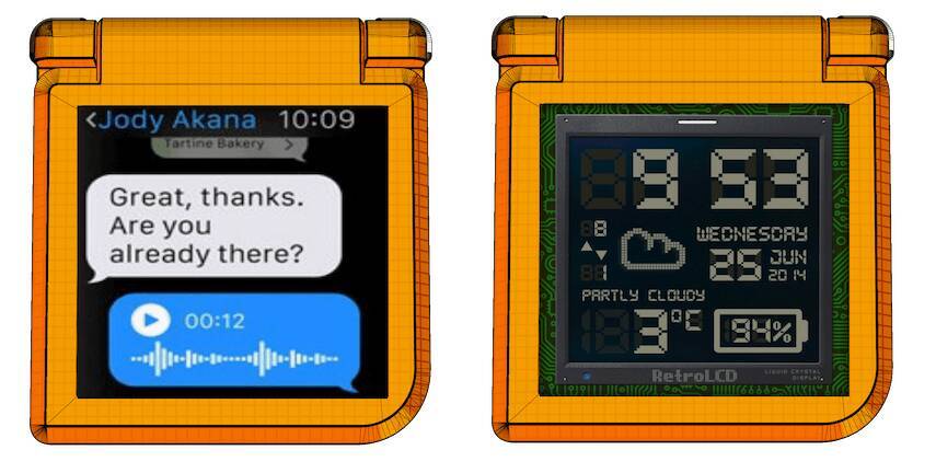 レトロな感じが懐かしい！ゲームができるスマートウォッチ「Retro Gaming Watch」クラファン成功