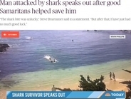 ホオジロザメに襲われた62歳男性をサーファーらが救出　専門家「襲ったサメは世界最大級の可能性」（米）＜動画あり＞