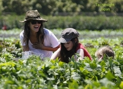 【イタすぎるセレブ達】女優レイチェル・ビルソン、異母妹達と野菜摘みに行く。