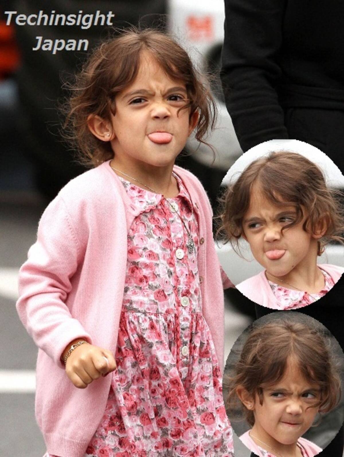 女優サルマ ハエックの娘 あまりにも醜い顔でパパラッチを退治 12年6月14日 エキサイトニュース