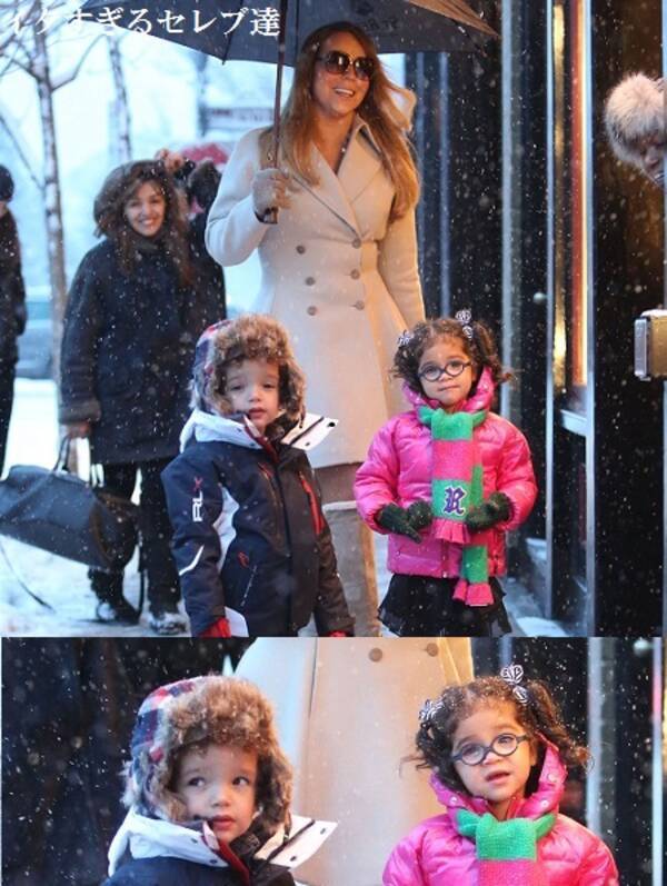 マライア キャリー双子の最新写真 パパラッチには呆れるわ とモンローちゃん 13年12月23日 エキサイトニュース