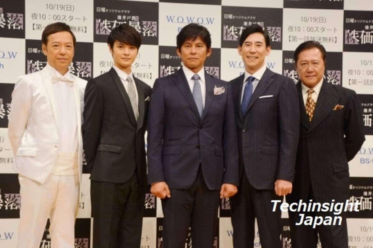 織田裕二 Wowowドラマ初主演 やっときた 自称 毒蛇 高嶋政伸 トイレでもセリフ暗唱する 2人の対決が凄い 14年10月7日 エキサイトニュース
