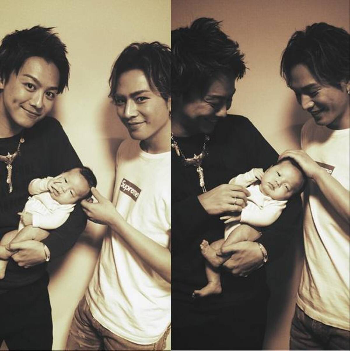 Takahiroが赤ちゃんを抱っこ 登坂広臣の接し方が いいパパになりそう