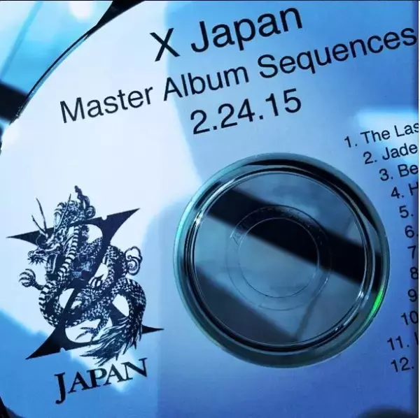 X JAPANの新アルバムは12曲収録？　YOSHIKIが“Master Album”の画像を公開。