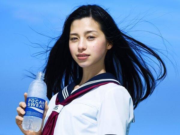 中条あやみ 18歳 ポカリスエット 新cmの過酷なロケを終え いい顔してる と満面の笑み 15年4月16日 エキサイトニュース