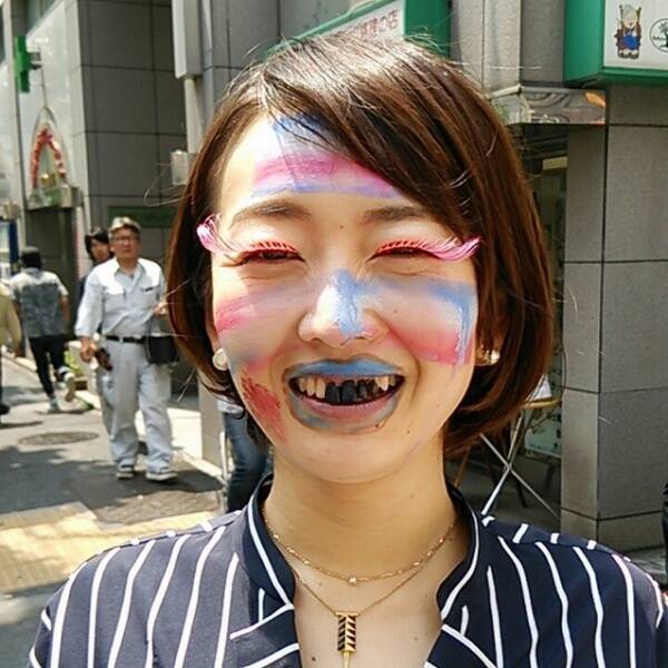狩野恵里アナが レディー ガガ 風メイクに挑戦 待ち受けにしたい と反響 15年6月15日 エキサイトニュース