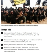 米軍特殊作戦部隊、なぜか隠していた「ISにおける“女の扱い”15条」