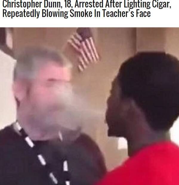 不良気取りの高校生 教師の顔にタバコの煙を吹きかけ逮捕 米 16年1月21日 エキサイトニュース