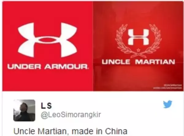 パクリ大国中国　今度は米スポーツ用品ブランドをいただき