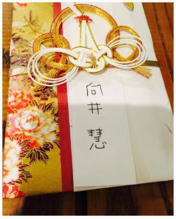 パンサー向井のご祝儀袋がngだらけのマナー違反 16年5月23日 エキサイトニュース