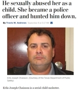 8歳から11歳まで性的虐待に怯えた女性、警察官になり執念の逮捕（米）
