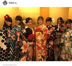 松井珠理奈と成人式で並ぶ　SKE48“おしりん”青木詩織がファン時代の夢を実現