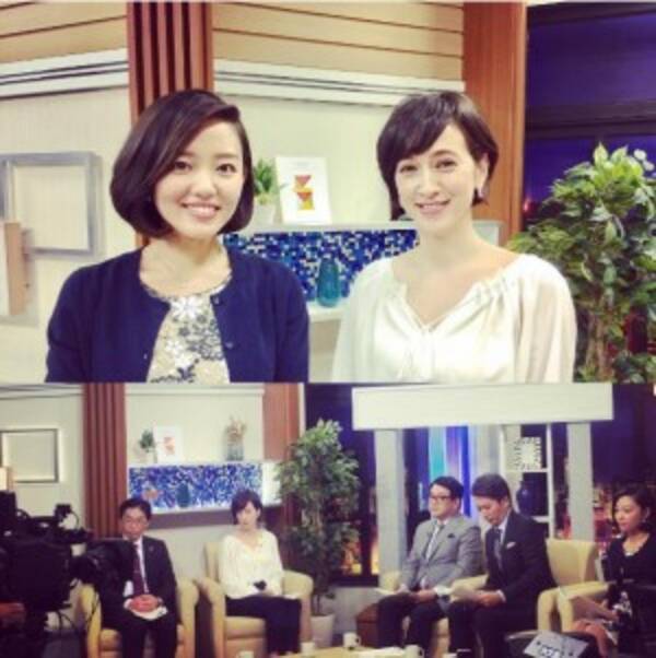 滝川クリステル 深層news の阿部優貴子アナから 憧れ だったと告白される 17年1月15日 エキサイトニュース