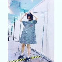 NMB48市川美織のワンピ姿に「ぱるると一緒」の声　“レモンちゃん”の恩人に敬意？