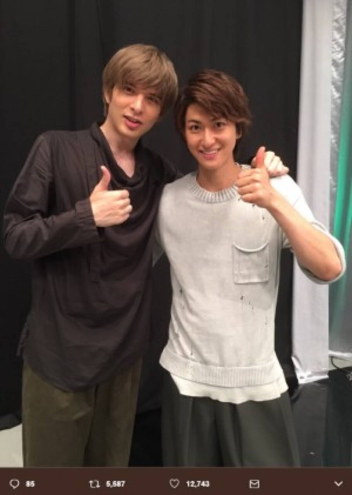 城田優 相葉裕樹と テニミュ 2代目ショットに 不二萌えー 17年6月日 エキサイトニュース 城田優 相葉裕樹と テニミュ 2代目ショットに 不二萌えー 17年6月日 エキサイトニュース