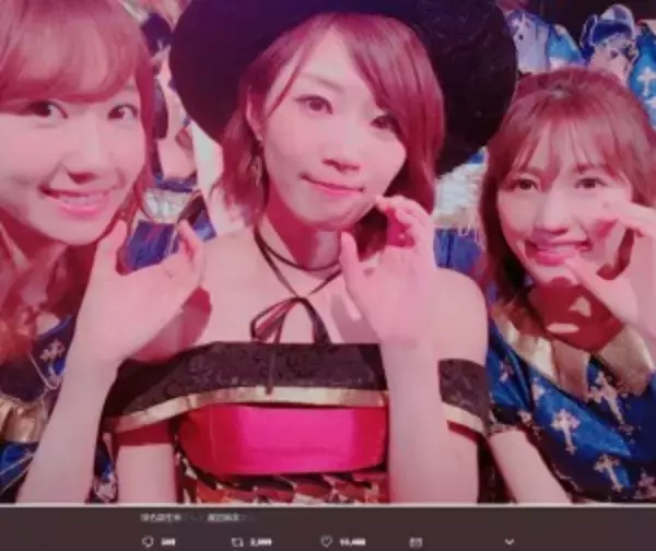 「田名部生来“AKB48卒業公演”に柏木由紀が感慨「3期はわたしが守る」」の画像