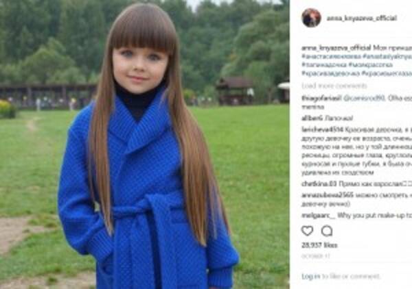 世界一の美少女 6歳にしてinstagramフォロワー56万人超のロシア人少女 17年12月6日 エキサイトニュース