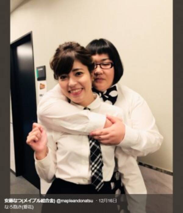 安藤なつ 神田愛花を なろ抱き するも 絞め技 に見える 17年12月19日 エキサイトニュース