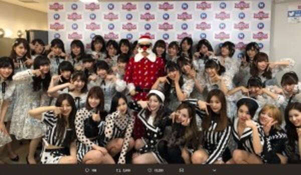 Twice Akb48が Ttポーズ 貴重な体験に白間美瑠 幸せです 17年12月24日 エキサイトニュース