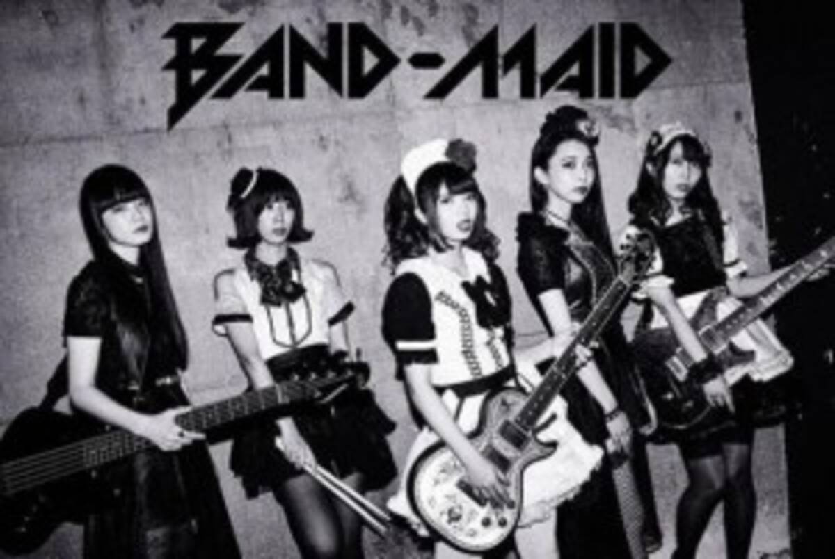 ガールズロックバンドband Maid 日本クラウンヒット賞 2部門 で受賞 2018年2月10日 エキサイトニュース