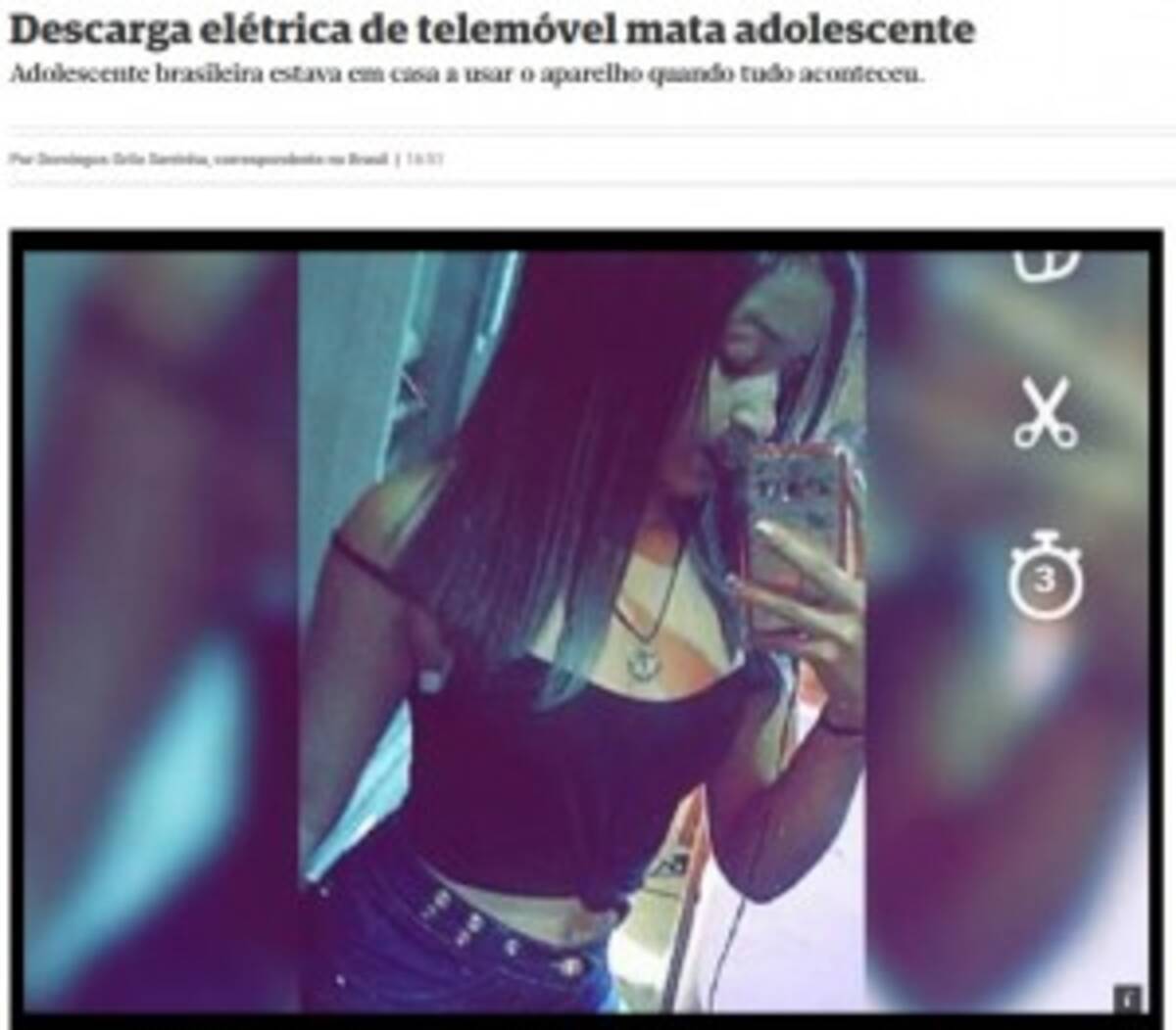 スマホ充電中にイヤホンを使用した17歳少女が感電死 ブラジル 18年2月22日 エキサイトニュース