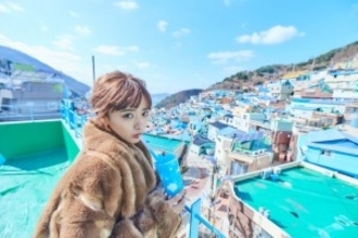 近藤千尋、韓国・釜山で“フォトジェニックな旅”を満喫　「可愛すぎて羨ましい」の声