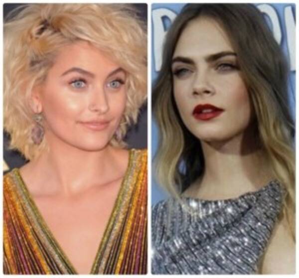 パリス ジャクソン モデル兼女優のカーラ デルヴィーニュとキス 18年3月25日 エキサイトニュース