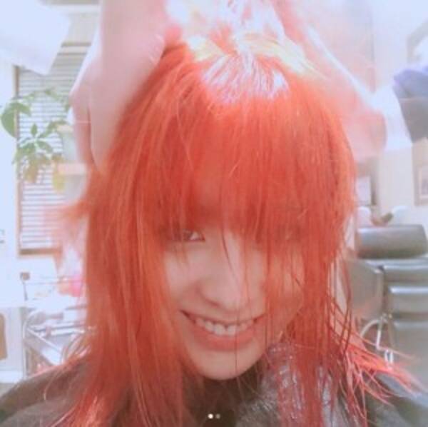 橋本環奈 神楽ヘア のブリーチを心配する声に いつもの2倍ケアはしてます 18年4月26日 エキサイトニュース