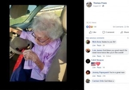 94歳女性、フルスピードで国道を逆走（米）＜動画あり＞