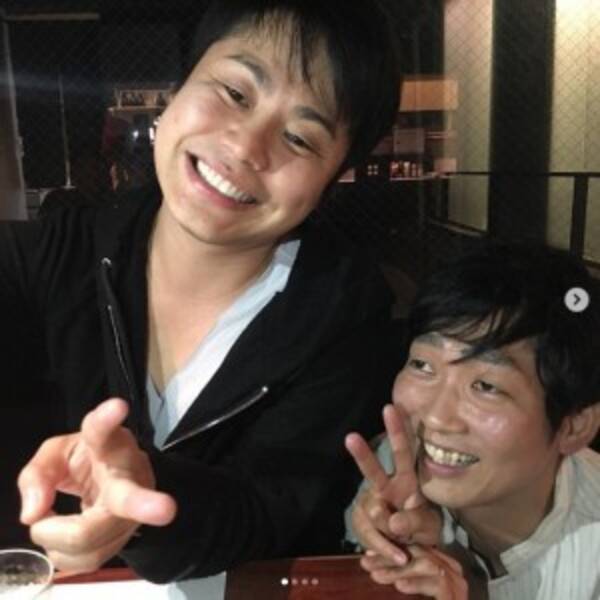 ノンスタ井上 久々に相方 石田との2ショット公開 仲良しなnon Style にファン歓喜 18年9月19日 エキサイトニュース