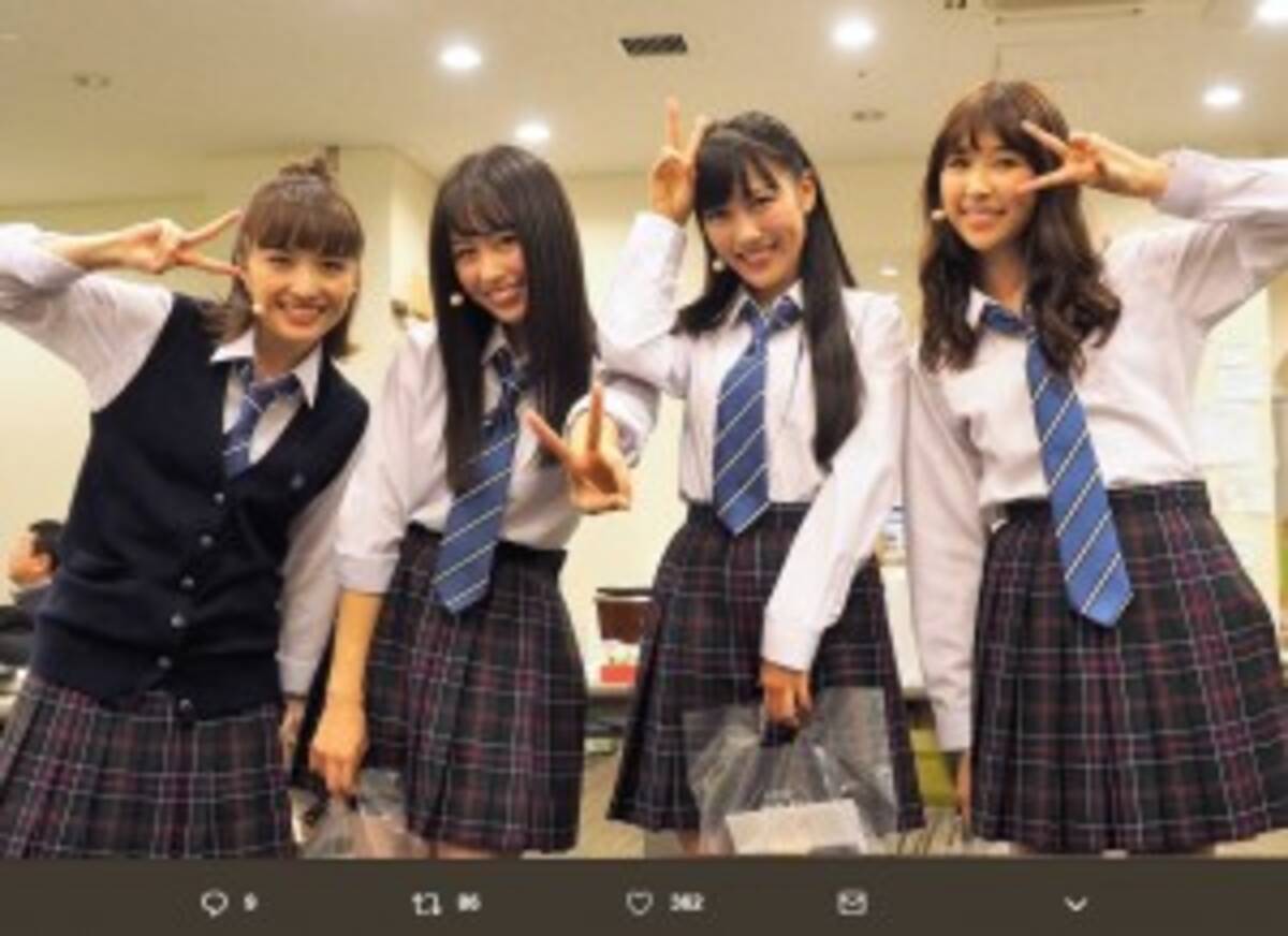 ももクロ 制服 ショット きくちpの投稿に期待 Dywdで進化した4人の歌楽しみ 18年10月10日 エキサイトニュース