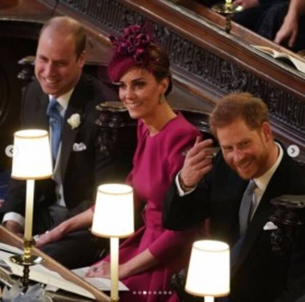 ウィリアム王子 キャサリン妃 ユージェニー王女の挙式で貴重なラブラブ姿見せる 18年10月15日 エキサイトニュース