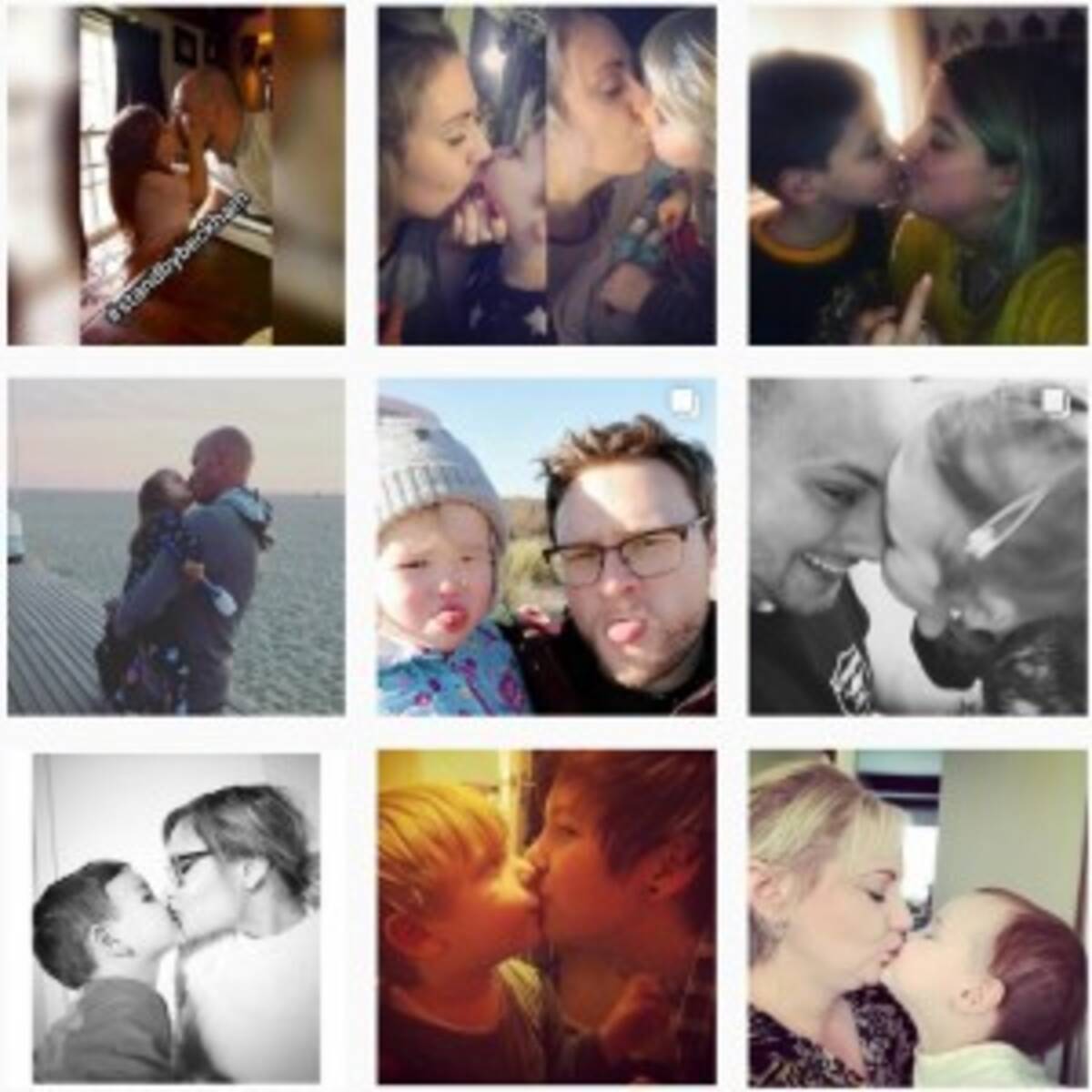 私達はベッカムの味方 子供とのキス写真をsnsに投稿する親が続出 18年12月4日 エキサイトニュース