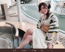SKE48松井珠理奈が“足湯”姿　下呂温泉ロケショットに「かわいすぎるんですが…」