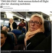 ユナイテッド航空、肥満の乗客に挟まれ苦情を言った女性客を降機させる（米）＜動画あり＞