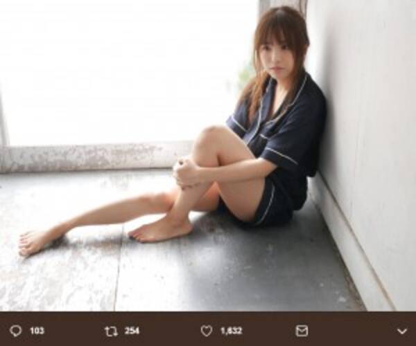 松村香織、SKE48卒業前の“くびれ”ショット公開も「もっと身体を絞らないと…」