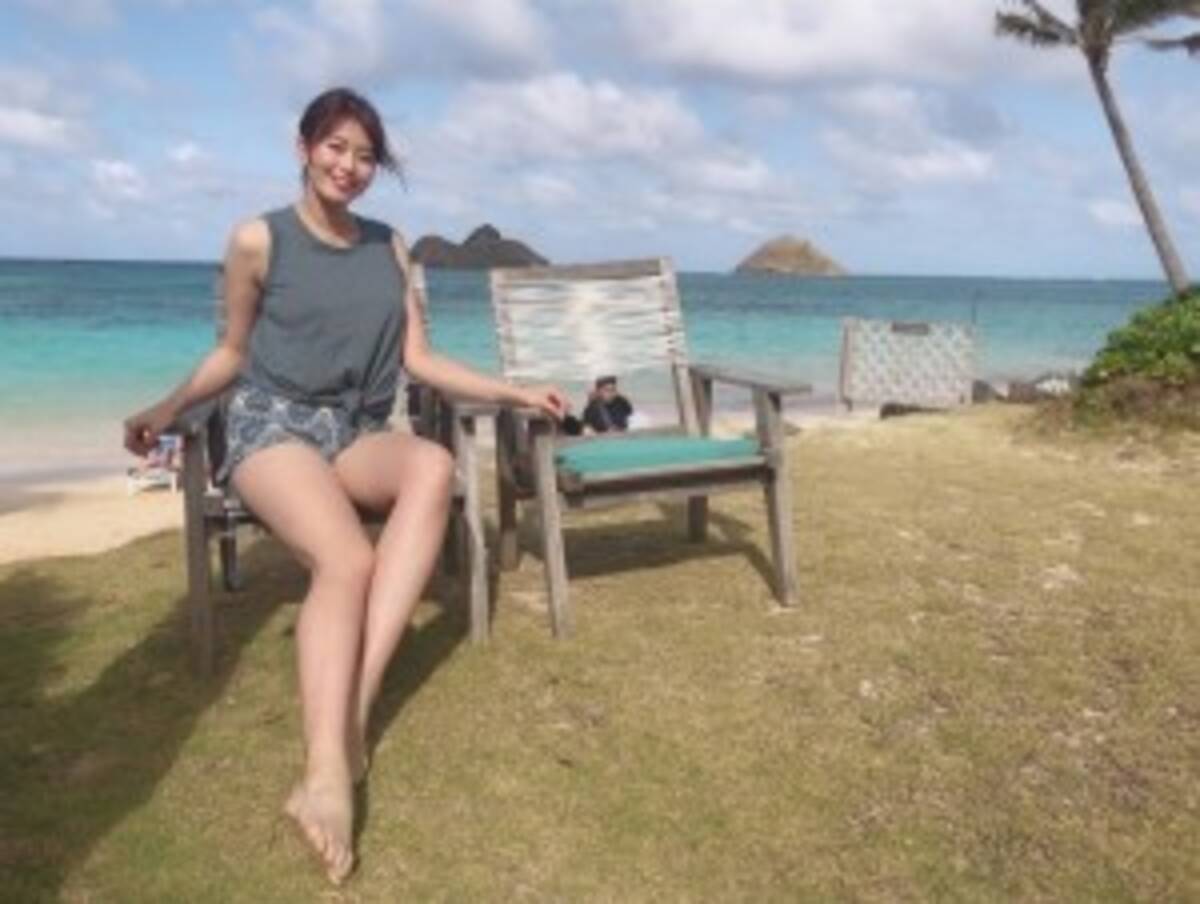 稲村亜美 ハワイで披露した 健康的かつセクシー な生脚にファン釘付け 19年4月21日 エキサイトニュース