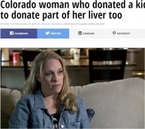 他人に腎臓提供した女性、今度は赤ちゃんに肝臓の一部を　「ドナーは与えられた使命」（米）
