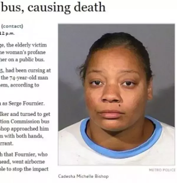 「「狂暴すぎる」女　高齢者をバスから突き飛ばし殺害（米）＜動画あり＞」の画像
