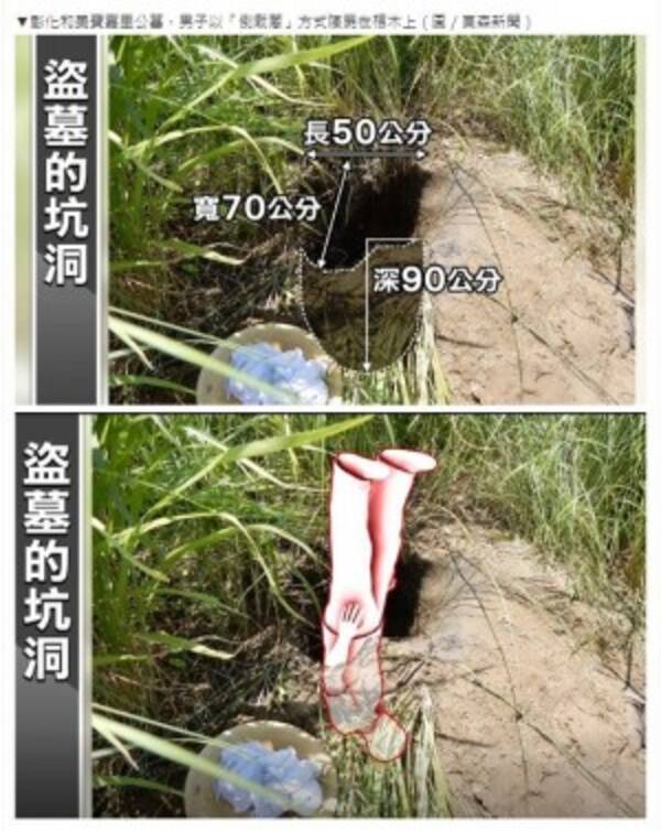 墓地で穴にはまった逆立ち状態の変死体見つかる 台湾 19年6月24日 エキサイトニュース