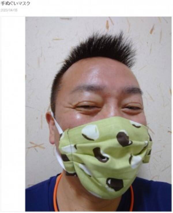 林家たい平、5日間でマスク100枚を手作り「タイガーマスクならぬタイヘーマスク」